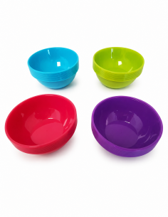 Μπωλ πλαστ. Φ12 4χρ. σ/8
