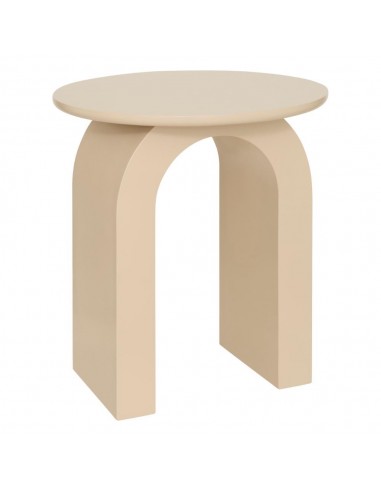 Τραπέζι βοηθητικό MDF μπεζ 40x45cm