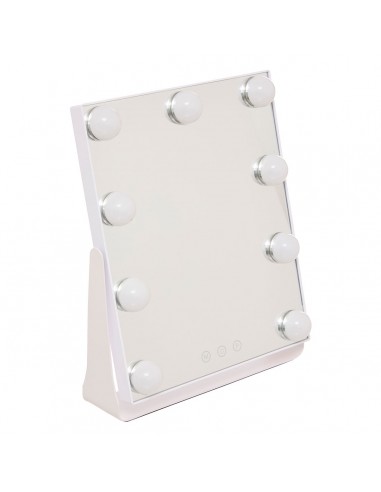 Καθρέφτης με λάμπες LED 27x32cm
