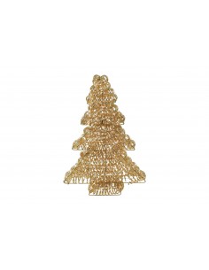 Δέντρο μεταλ.πλεκτό χρυσό...