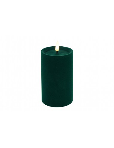 Κερί  κορμος βελουδ.πράσινο σκούρο...
