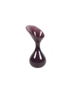 Βάζο γυαλ.μωβ Rosalia 12Χ25