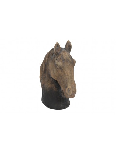 Κεφάλι αλογου κεραμ. 15x7,5x19CM