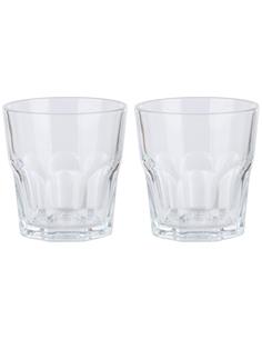 Ποτήρι γυάλινο 250ml/set 2pcs