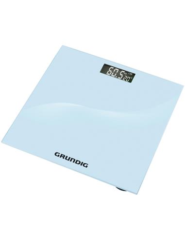 Ζυγαριά ηλεκτρονική 180kg λευκή 28x28cm