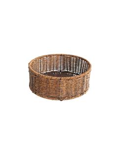 Καλάθι τεχνητό rattan καφε...