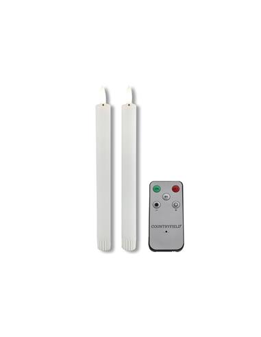Κερί κηροπηγίου LED/Remote Ctr/Timer...