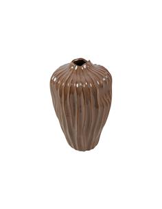 Βάζο κεραμικό καφέ 22x35cm